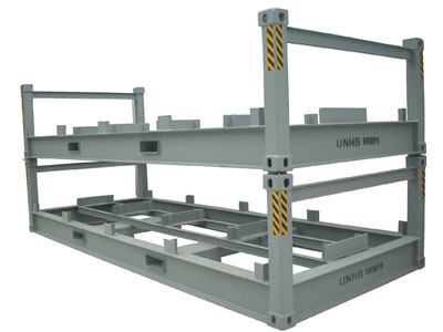 Flat Rack Container Lashing 20 Foot