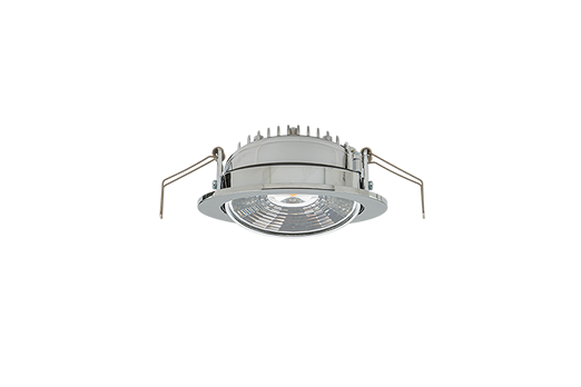 Glamox Lights Recessed Round & Down