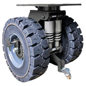 Heavy Duty Caster Wheels with Damper