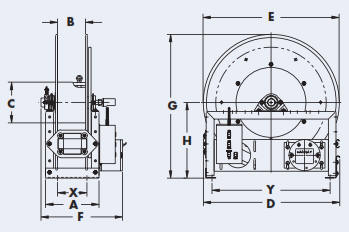 RM Series Remote Controlled Pressure Washer Drawing