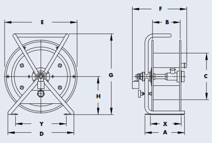 WCR 11-17-19 Portable Welding Hose Reels Drawing
