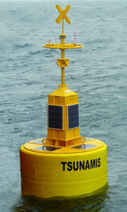 tsunami and oceanografic buoy