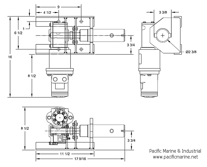 Utility Portable Bayonet Drive Capstan