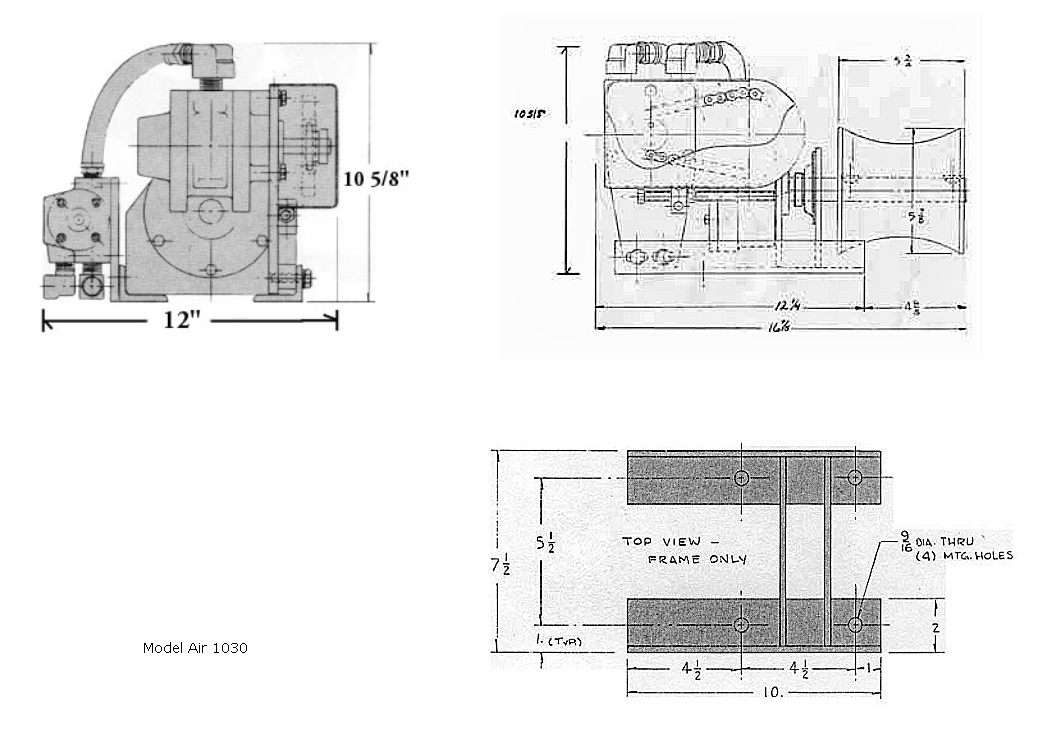 Utility Portable Hydraulic Capstan