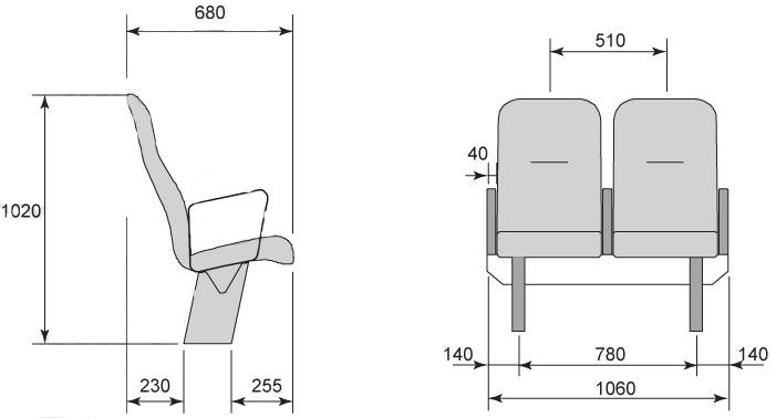 Chicago Ferry Seats