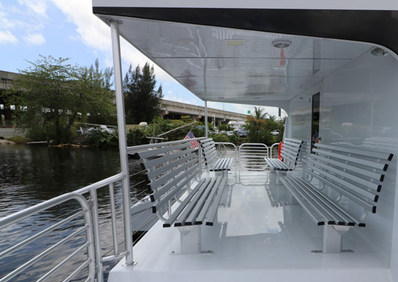 Miami Bench Ferry Seats