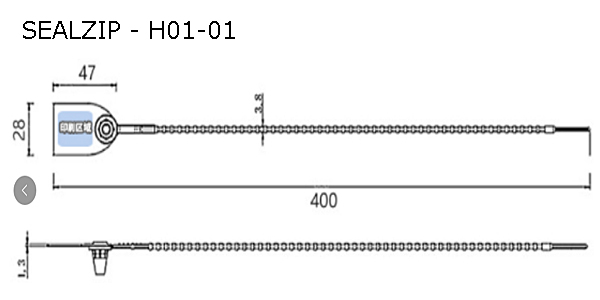 Shipping Container Seals - Truck Door Seal