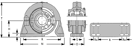 Pillow Block Split Roller Bearings