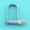 Stainless Stamped D Shackle