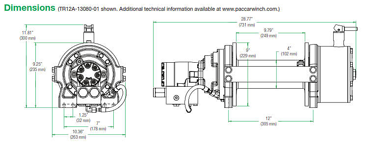 Braden Recovery Winch TR12