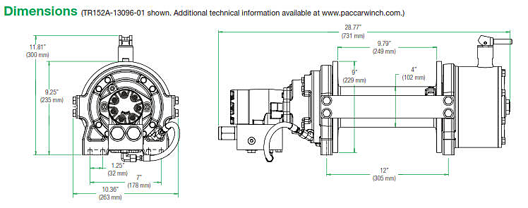 Braden Recovery Winch TR15