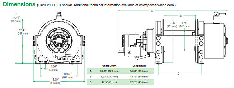 Braden Recovery Winch TR20