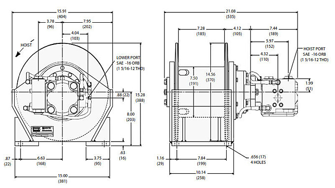 Braden Winch BG6B Series