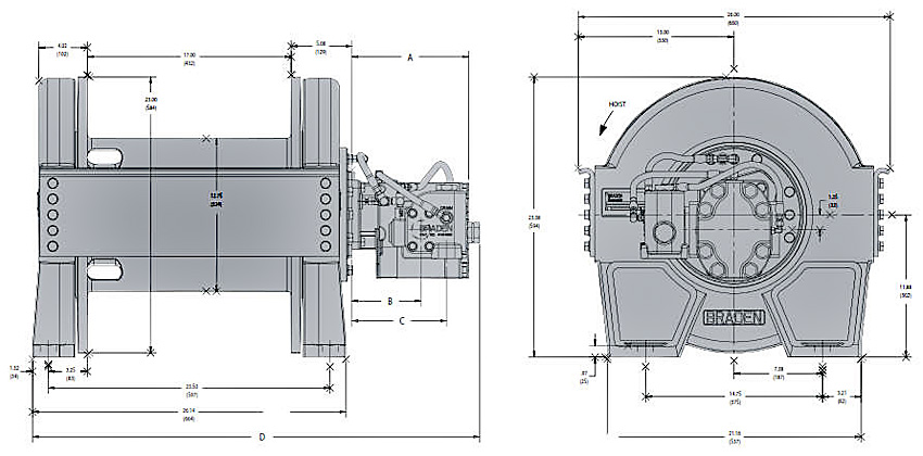 Braden Winch CH230 Series