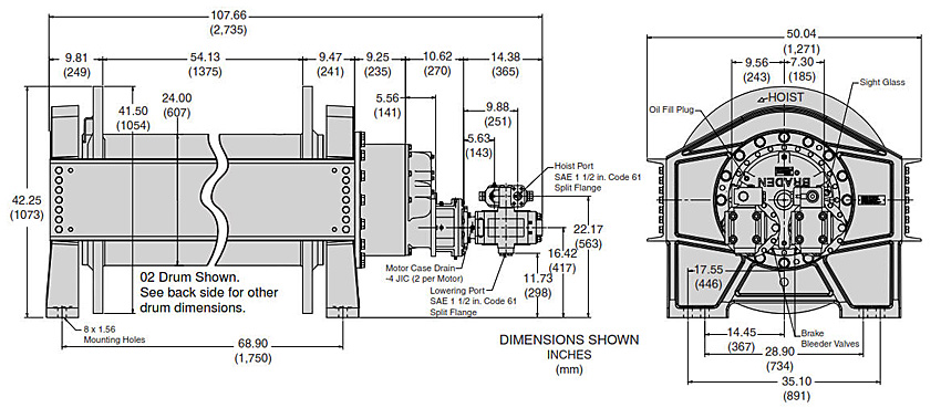 Braden Winch CH640 Series