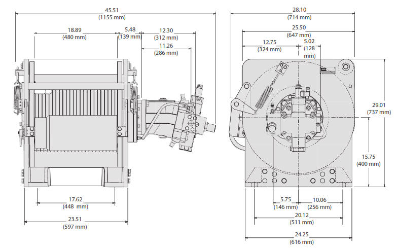 Braden Winch PD21 Series