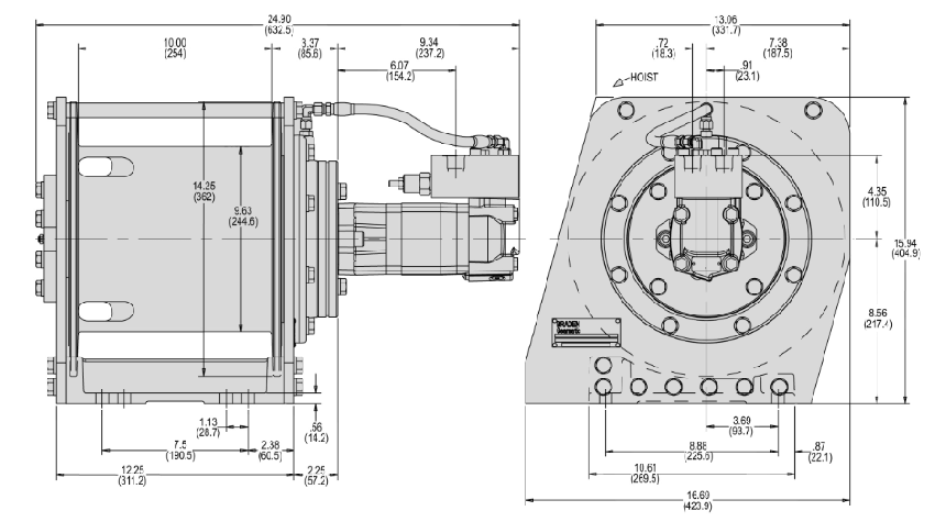 Braden Winch PD7 Series