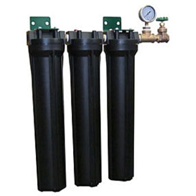 Small Marine Oily Water Separator Double Filter Set with Gauge and Flow Adjustment